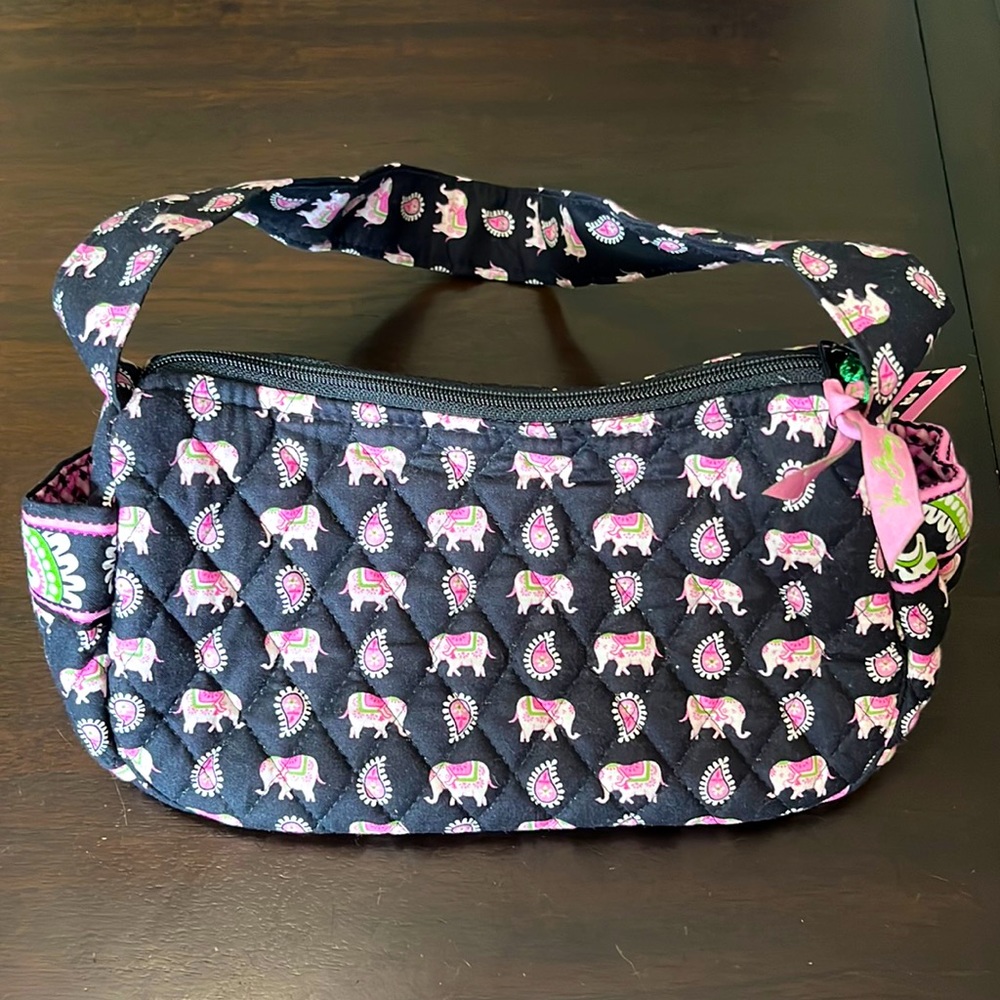 Vera Bradley Maggie Pink Elephant Purse